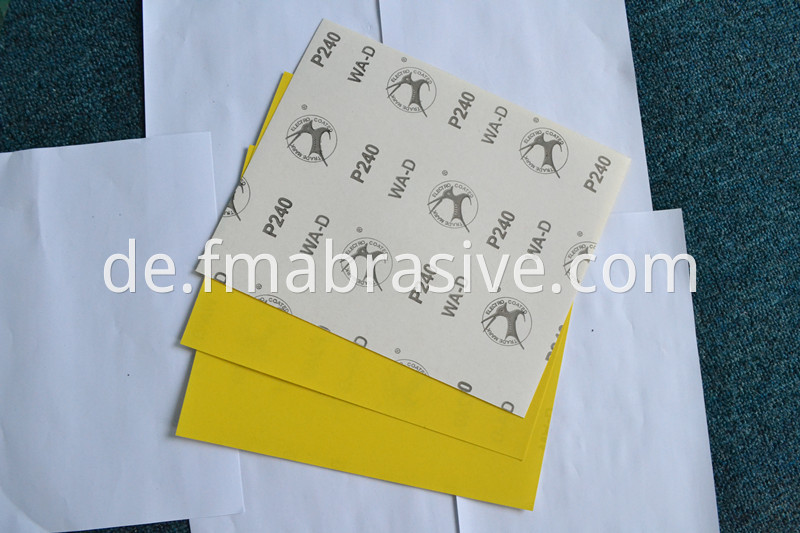 w-d abrasive paper